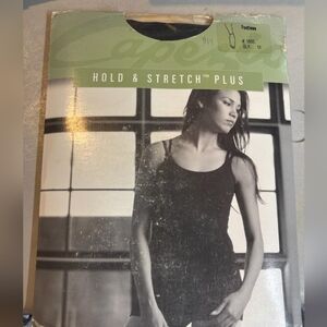 Capezio Women's Black Footless Tights 1875 A7 Size 1x